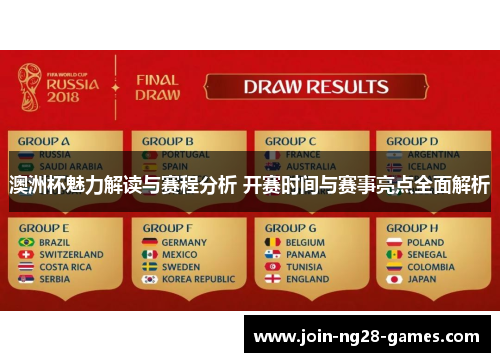 澳洲杯魅力解读与赛程分析 开赛时间与赛事亮点全面解析